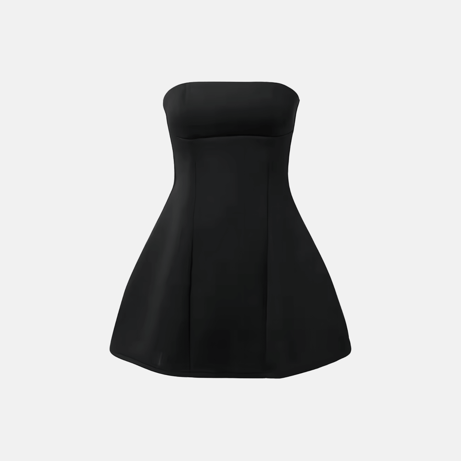 Pomme Strapless A-Line Mini Dress