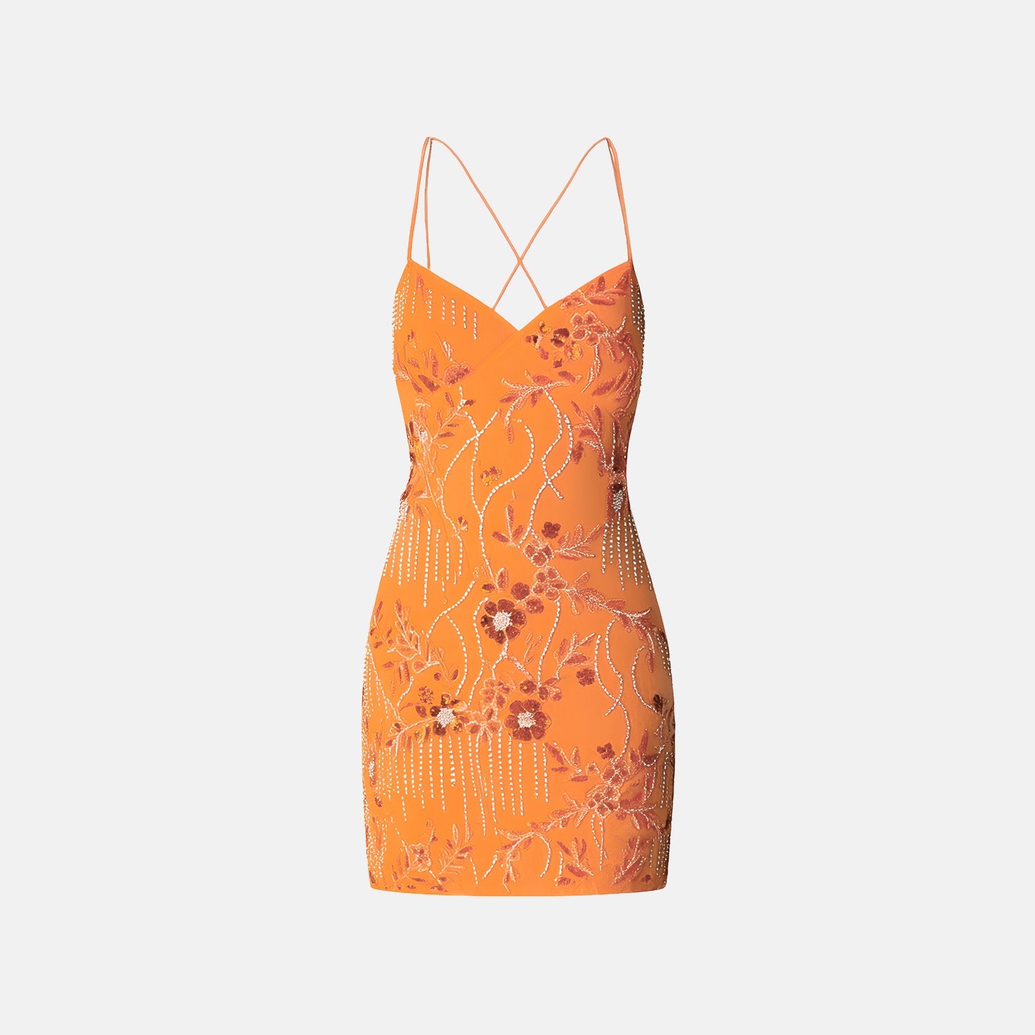 Soirée Embellished Tulle Mini Dress