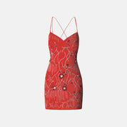 Soirée Embellished Tulle Mini Dress