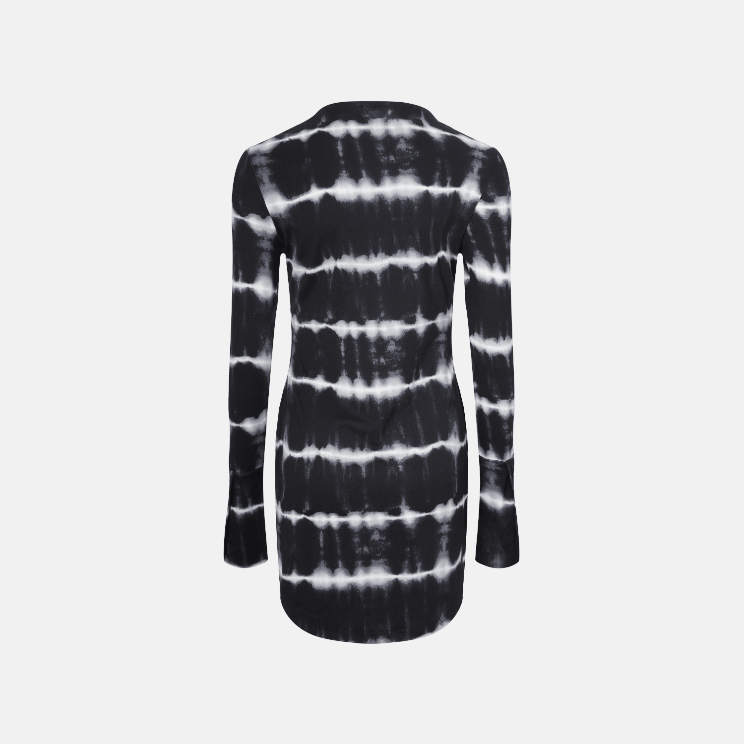 Storm Tie-Dye Long Sleeve Mini Dress