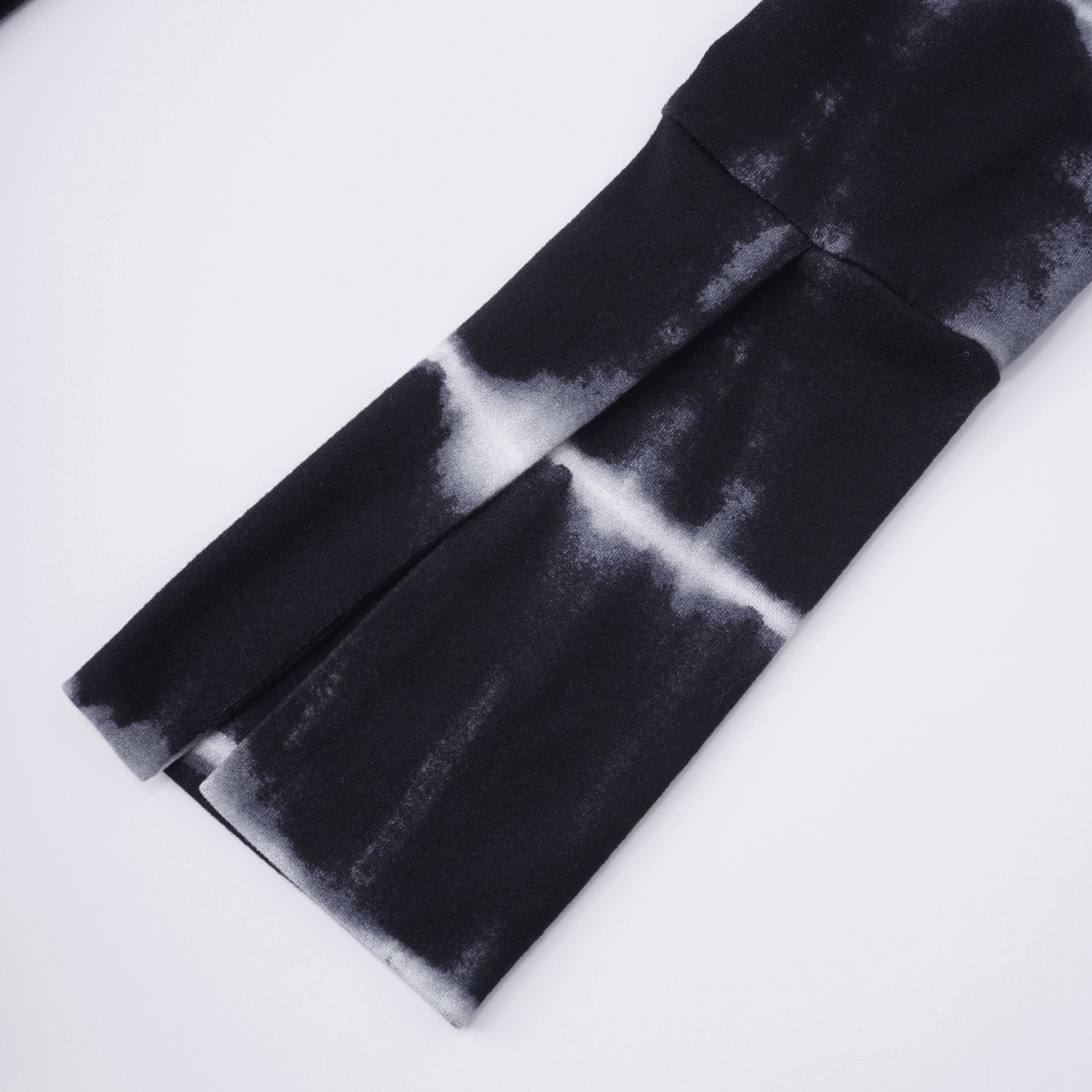 Storm Tie-Dye Long Sleeve Mini Dress