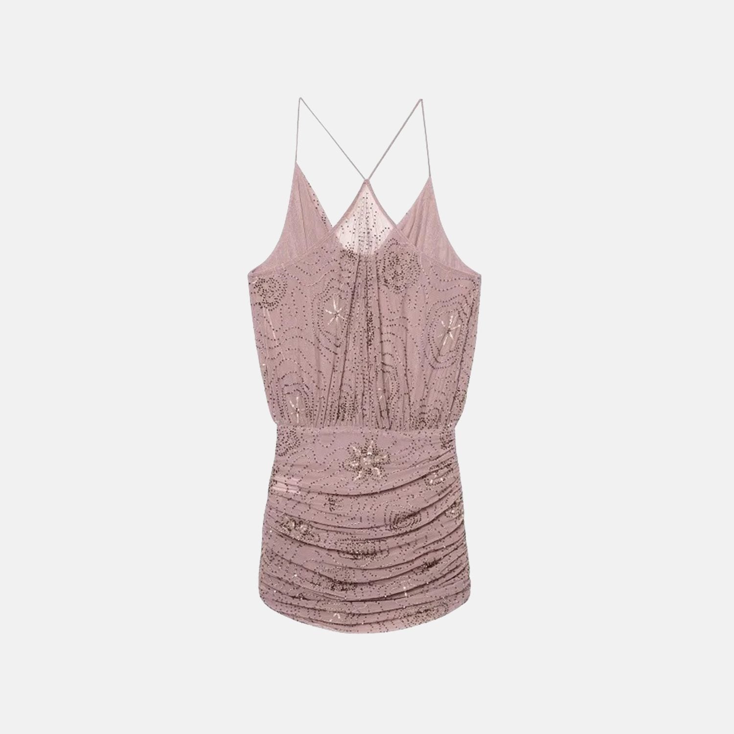 Tuna Embellished Mini Dress