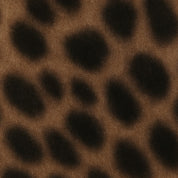 Dirtini Animal Print Lace-Trim Mini Dress